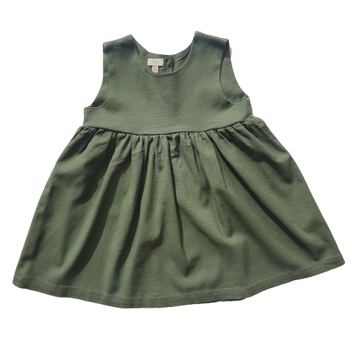 Vestido fiona verde bosque