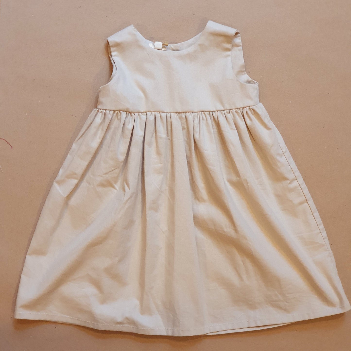 Vestido Fiona beige